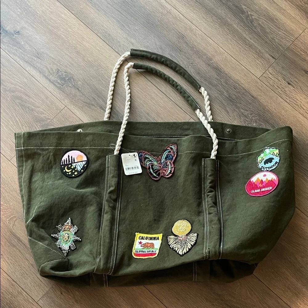Free People Been There Badge Tote